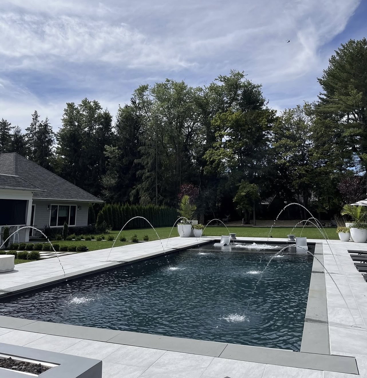 Custom shotcrete pool project 3 in the Denver Front Range